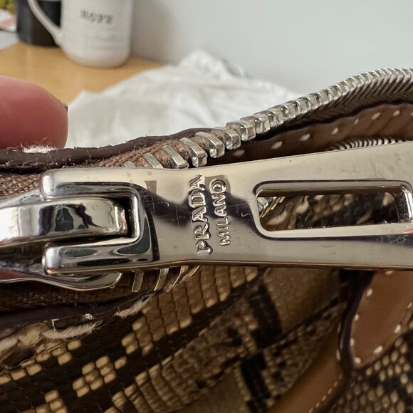 Prada - Large Python Bag - Limited Edition - Picture 3 of 6